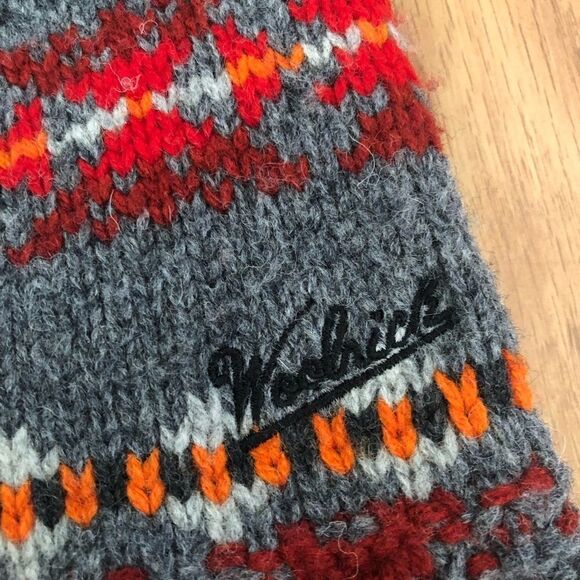 WOOLRICH Cumberland 9679 Charcoal 100% Lambswool Cardigan - Picture 10 of 10